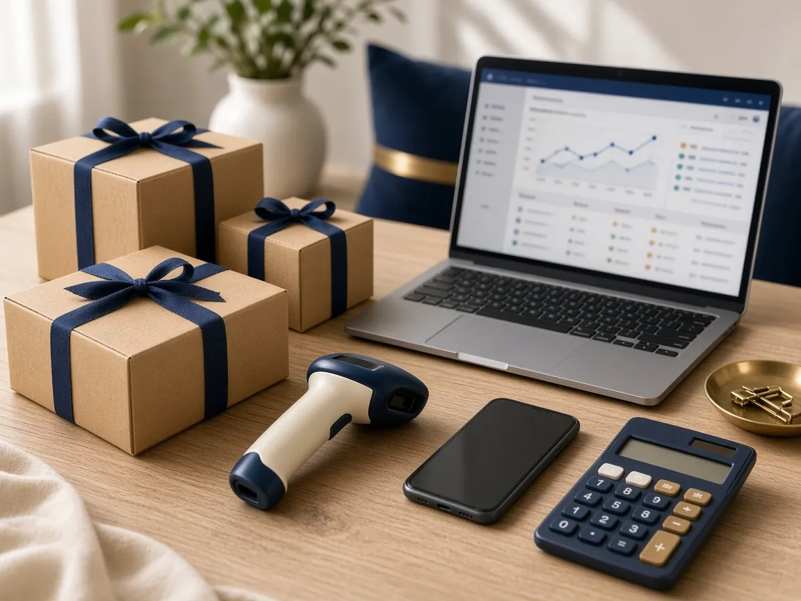 Online sales parcels and order tracking
